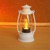 Retro Swing LED Candle Hurricane Lamp - Bedside Night Light & Decorative Atmosphere Ornament