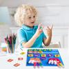 Jucărie matematică cu degete din pâslă pentru copii mici Jucării Montessori Copii Numărare Joc de învățare pentru educație timpurie Pentru copii Inteligență TMZ