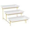 3 Tier Serving Stand Set Fruit Dessert Display Tray Cupcake Tier Stand for Home Party Wedding Display Tray