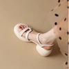 Sandals 2026 Summer New Open Toed Round Head Women's Sandals Women's Coarse Heel Casual Women's Shoes