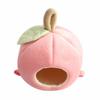 Small Animal for Apple Hammock Soft Bed Hideout Toy for Ferret Parrot Hamster Playing Swinging House Cage Decor X3UC
