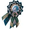 YUYAKESHI Rosette for Can Badge Ita Bag Handmade Ita Bag Can Ita Retro Badges, Decoration, Rosette, Ribbon, Decoration, Badge, Bag, Rosette, Goods,