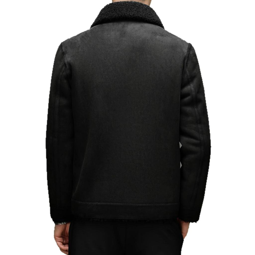 Men's Double-sided Sherpa Fleece Jacket 2025 - Winter Casual Mid-aged & Young Style, Thick and Warm Outerwear