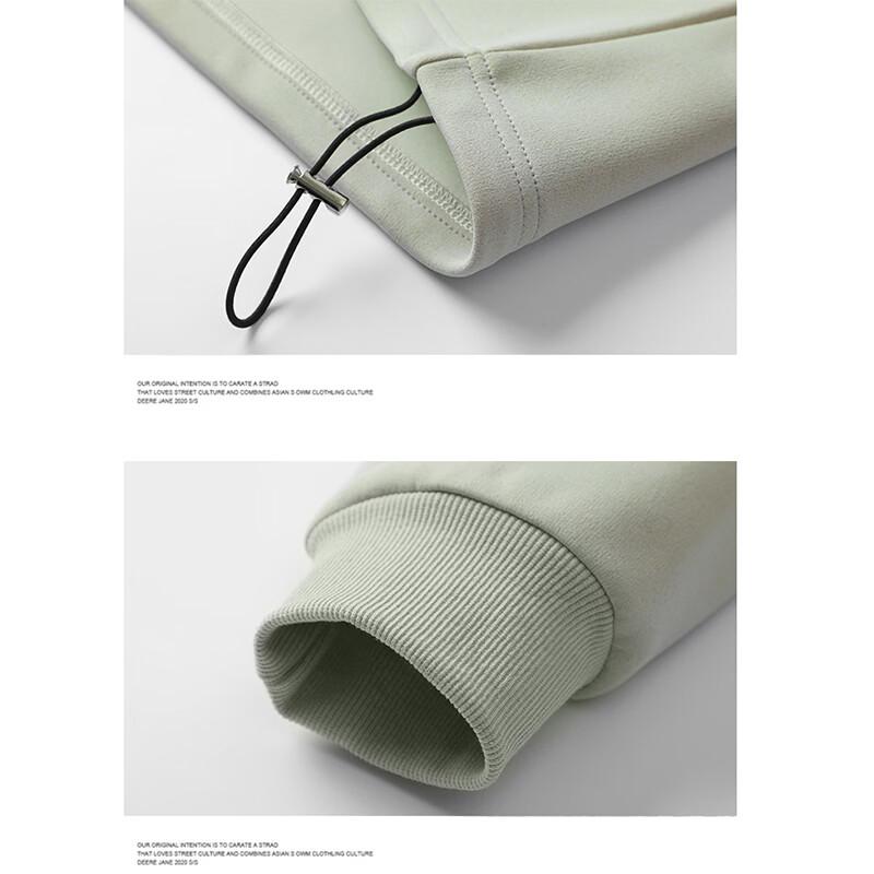 Men's Solid Color Half-Zip Stand Collar Sweatshirt