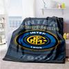 Inter Milan Personalized Name Blanket Throw Customizable Blanket Warmthful Decor Throw For Chair Couch Nap Picnics All-Season Use