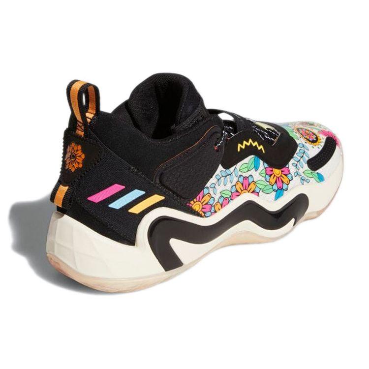 Adidas D.O.N. Issue #3 Dia De Muertos Men Sneakers Multi-Color Core-Black Off-White GX3441