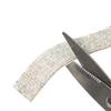 1 Yard Self Adhesive AB Crystal Rhinestone Sticker Diamond Ribbon DIY Sticker Colorful Rhinestone Sticker Roll Handmade Crafts