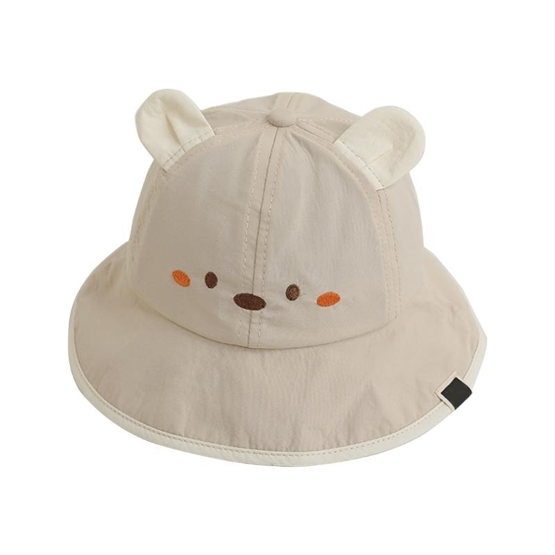Baby Bucket Hat Spring Summer Casual Sun Protections Hats Lovely Infant Toddlers Basin Caps Windproof Headwear