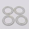 For Ford Edge 2015 2016 2017 ABS Plastic chrome Car Styling Interior Accessories Car Roof Air Vent outlet panel Frame Cover Trim