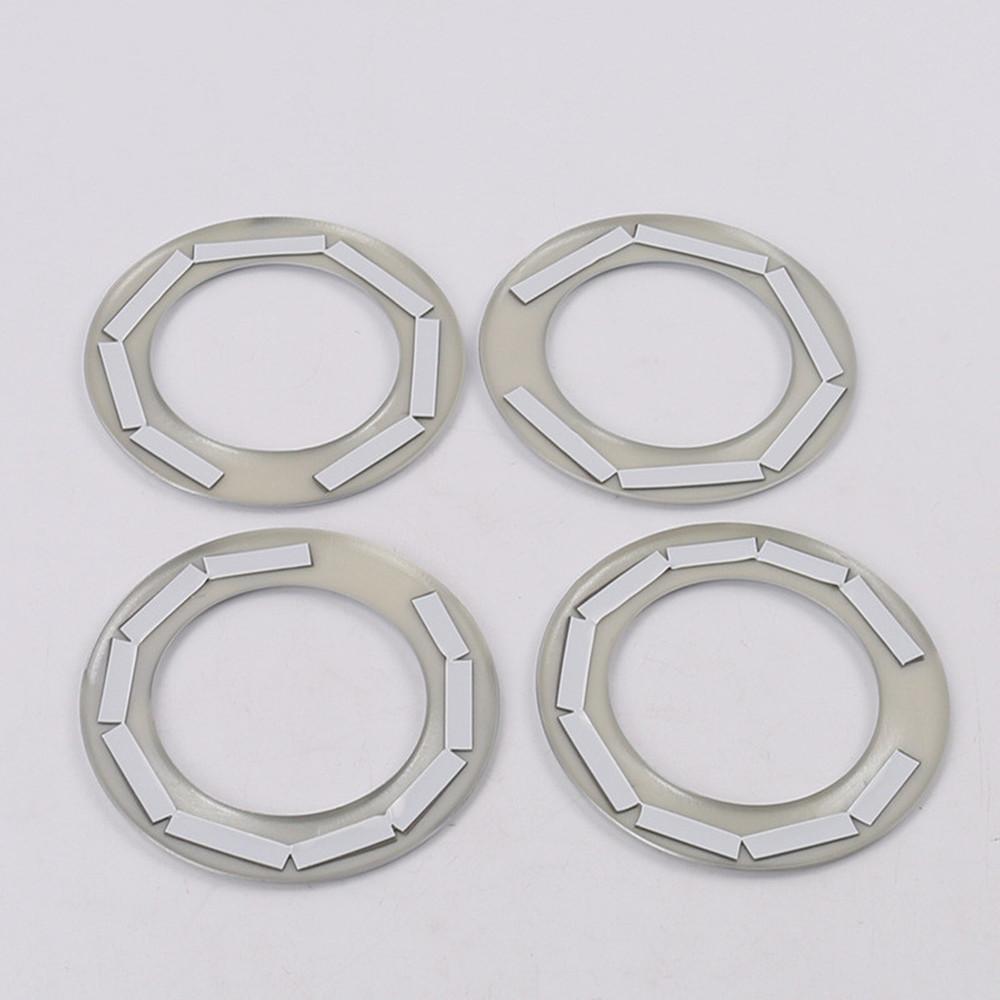For Ford Edge 2015 2016 2017 ABS Plastic chrome Car Styling Interior Accessories Car Roof Air Vent outlet panel Frame Cover Trim