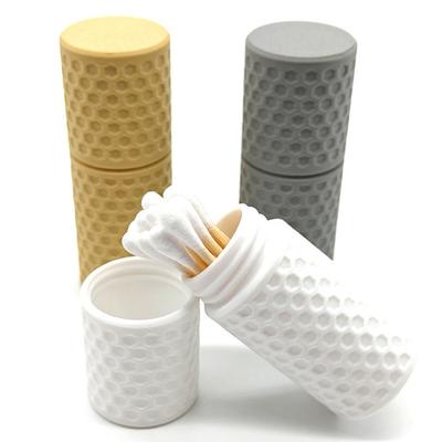 3D tištěná krabička organizér na vatové tyčinky, Uzavíratelné úložiště s prachotěsným a vlhkotěsným víkem, Protiskluzový design s voštinovou texturou, Vícebarevné pro kategorizaci