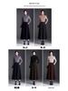 Trendy Women's Winter Woolen A-Line Half-Skirt: Mid-Length Flare Design