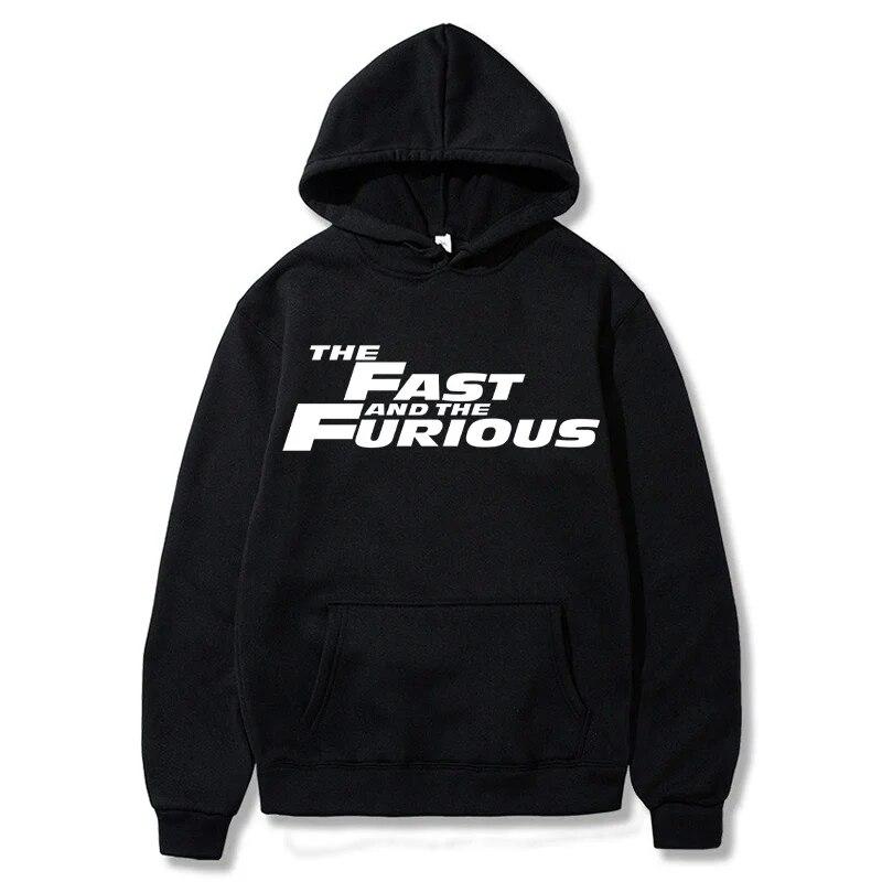 The Furious Hoodies  Women Hoodie Fashion Letter Graphic Printed Sweatshirts Women Causal Harajuku Streetwear