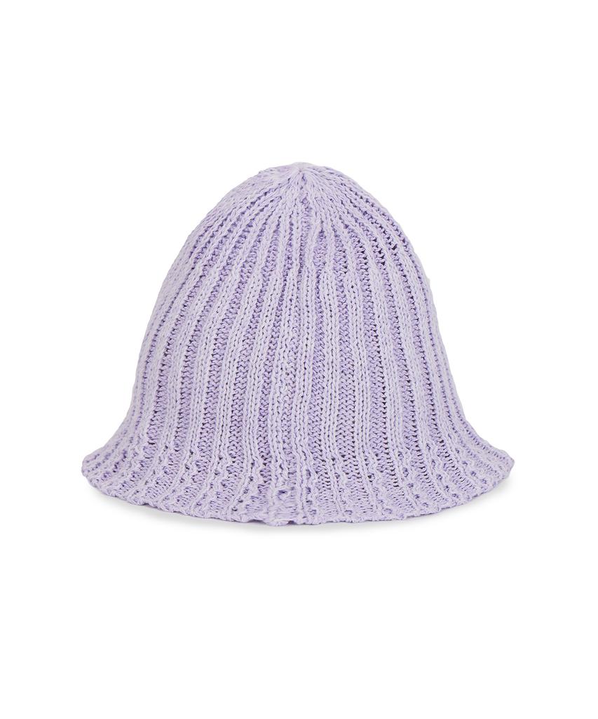 Bajal Va Label Knit Tulip Hat Lavender