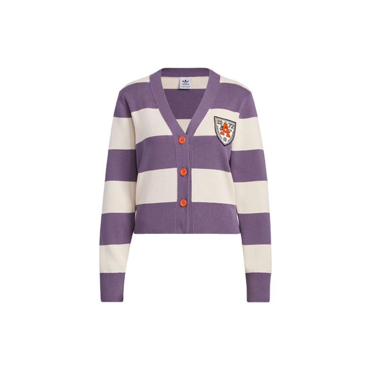 (WMNS) adidas originals Sportswear Cardigan Purple grey Women s IN1068 L