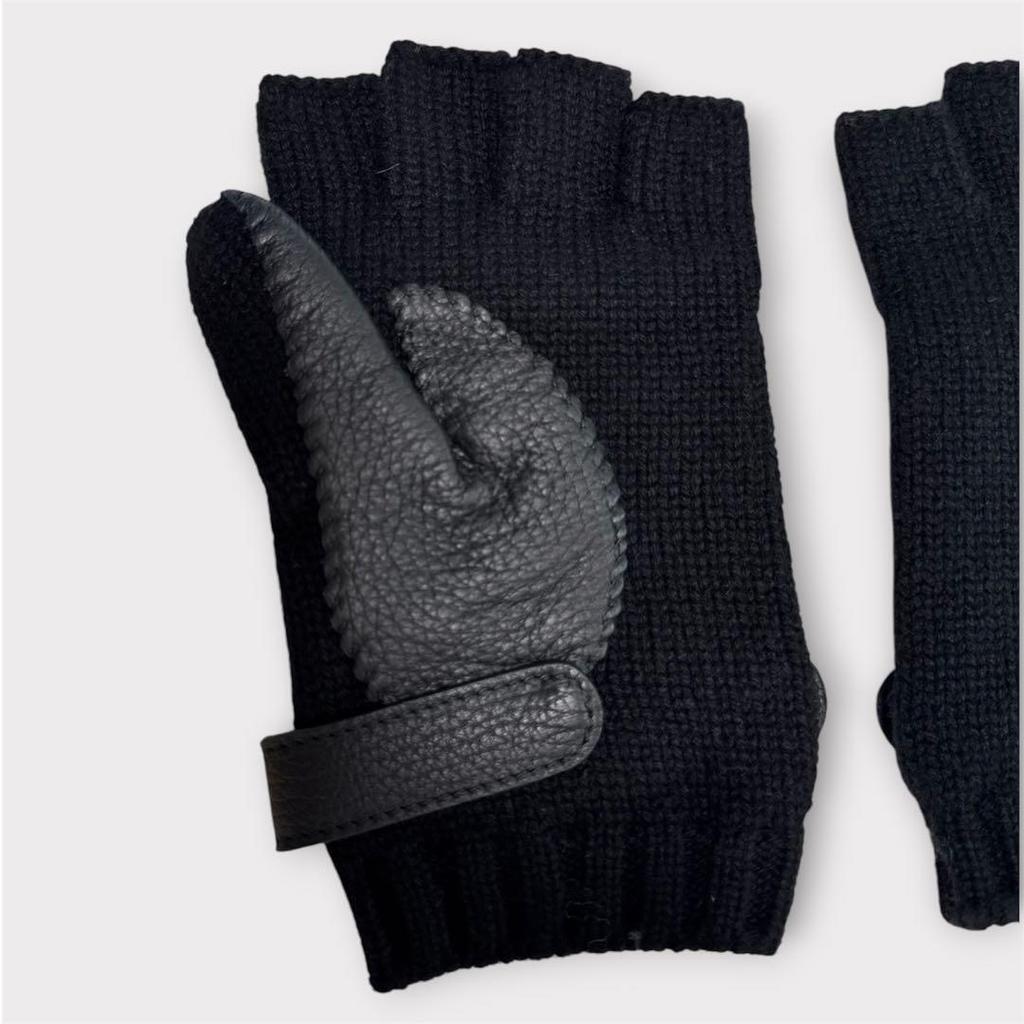 Used HERMES Cashmere Gloves Size S