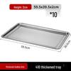 Multipurpose Stainless Steel Rectangular Tray
