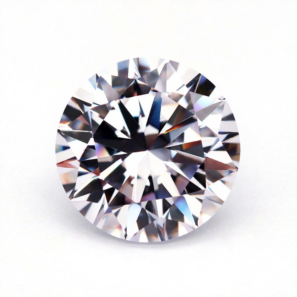 Wuzhou 1000pcs/pack Cubic Zirconia CZ 1mm- 3mm Round Brilliant Cut White Cubic Zircon Gemstone Melee Sizes 1.0mm белый