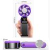 Lightweight Construction Handheld Fan Flexible Folding Design Desktop Fan  Travel Use