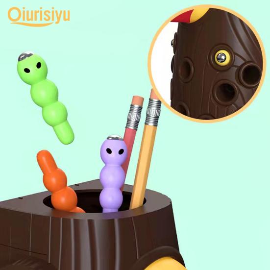 Interesting Woodpecker Catch Entertainment Smooth Surface Worm Catching Games Cognition Building Early Educational Toys Kids Gift