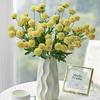 Artificial Flowers Silk Ball Chrysanthemum Home Room Wedding Wreath Bridal Bouquet Decora Valentine Garden DIY Gift Prop Hotsale