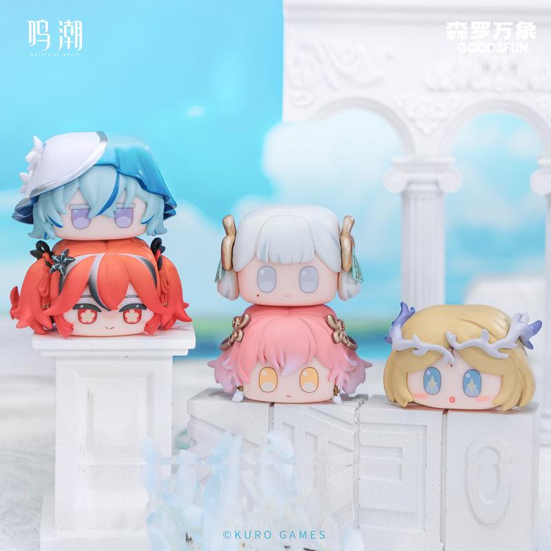 Waves Wuthering Mini Doll Series Cute Kawaii Cute Anime Action Figure Collectible Model Decoration Toy Gift For Kids Adults Childrens Birthday Gift