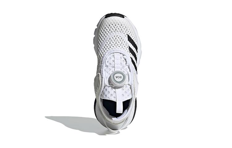 adidas Activefle Boa K Fabric Comfortable Abrasion Resistant Low Top Kids' Running Shoes White Kids' GZ3360