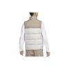 Nike Patchwork Stand Collar Zippered Down Vest Sport Casual Men Vests Khaki FB8184-247