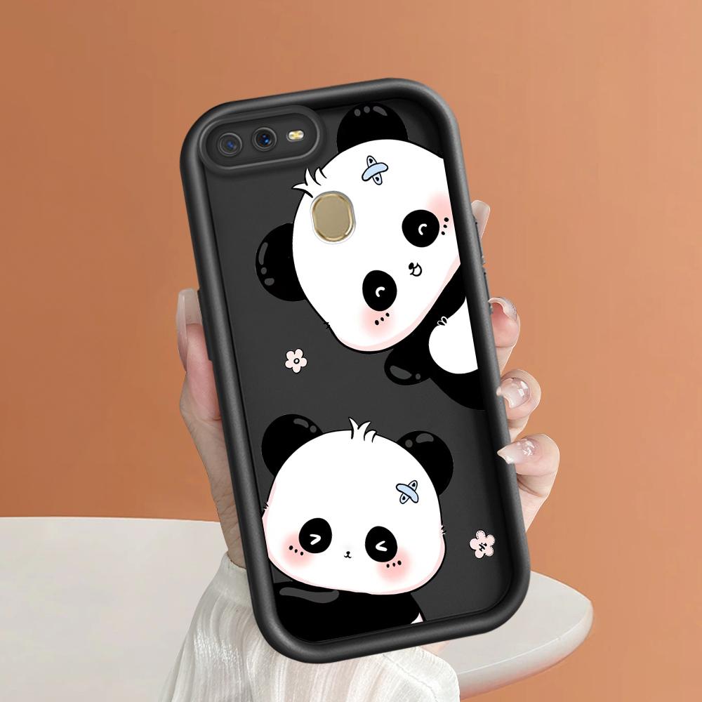 Weiche Silikon-Quadratleitern-Cartoon-Muster Vollständiger Kameraschutz Stoßfeste Hülle für OPPO Reno Realme OnePlus