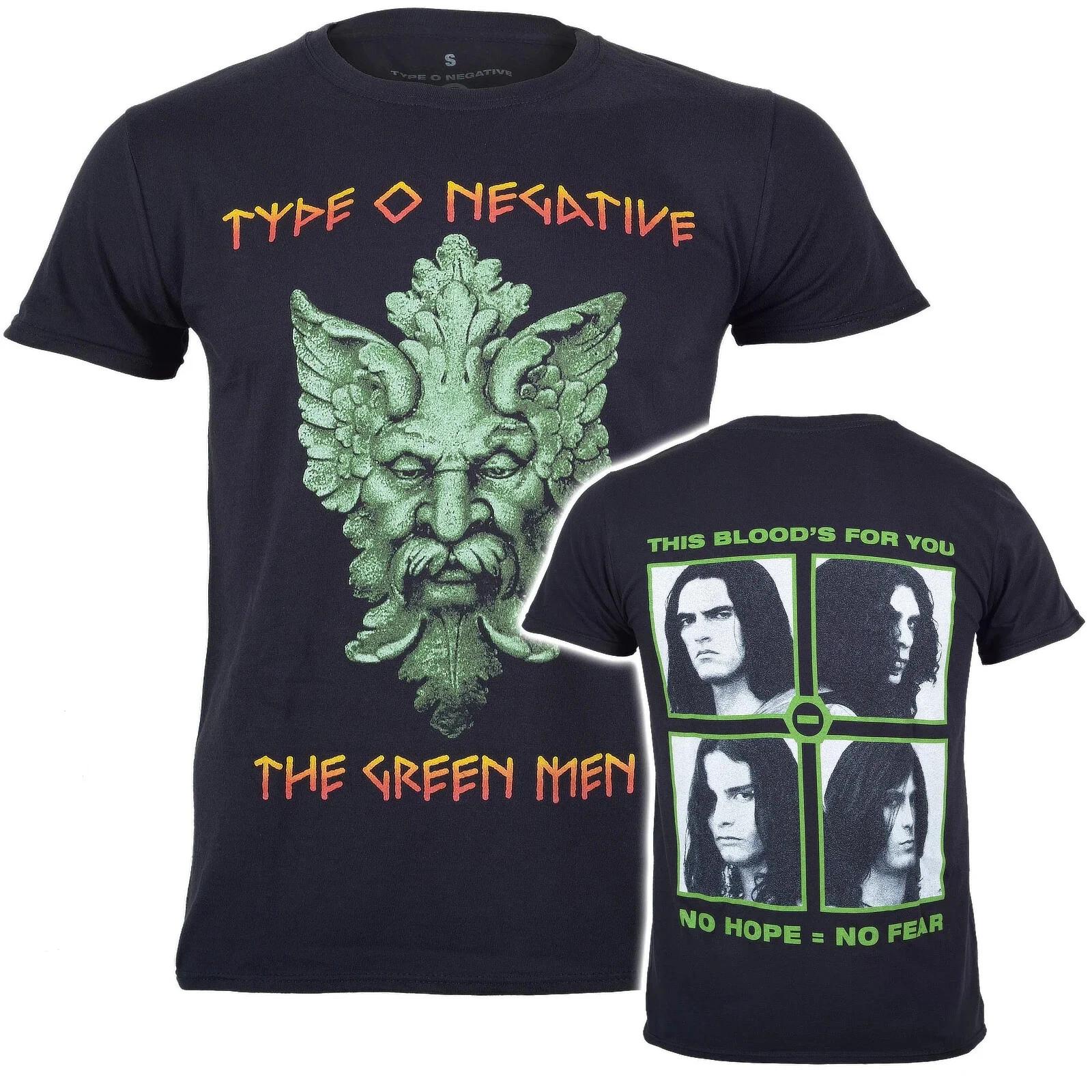 

Type O Negative T Shirt Official Green Men Black New S M L XL XXL S