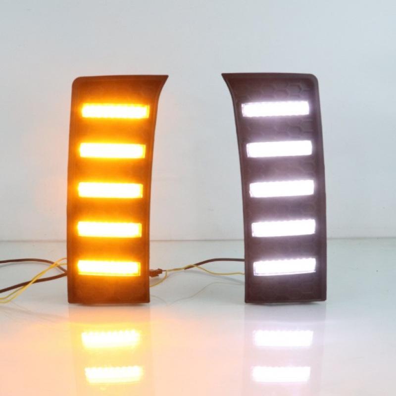 2022-2023 Toyota Tundra Dual-Color Daytime Running Lights (Flowing, Fog Light, DRL)