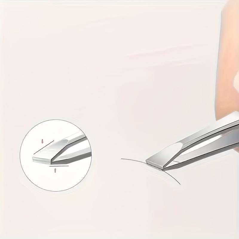 Xiaomi Multifunctional Tweezers for Hair Removal and Eyebrow Grooming Stainless Steel Safe for Face Use Eyelash Grafting Tool