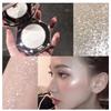 Diamond high disc mashed potato shimmer brightening skin tone pearlescent repair powder makeup plate