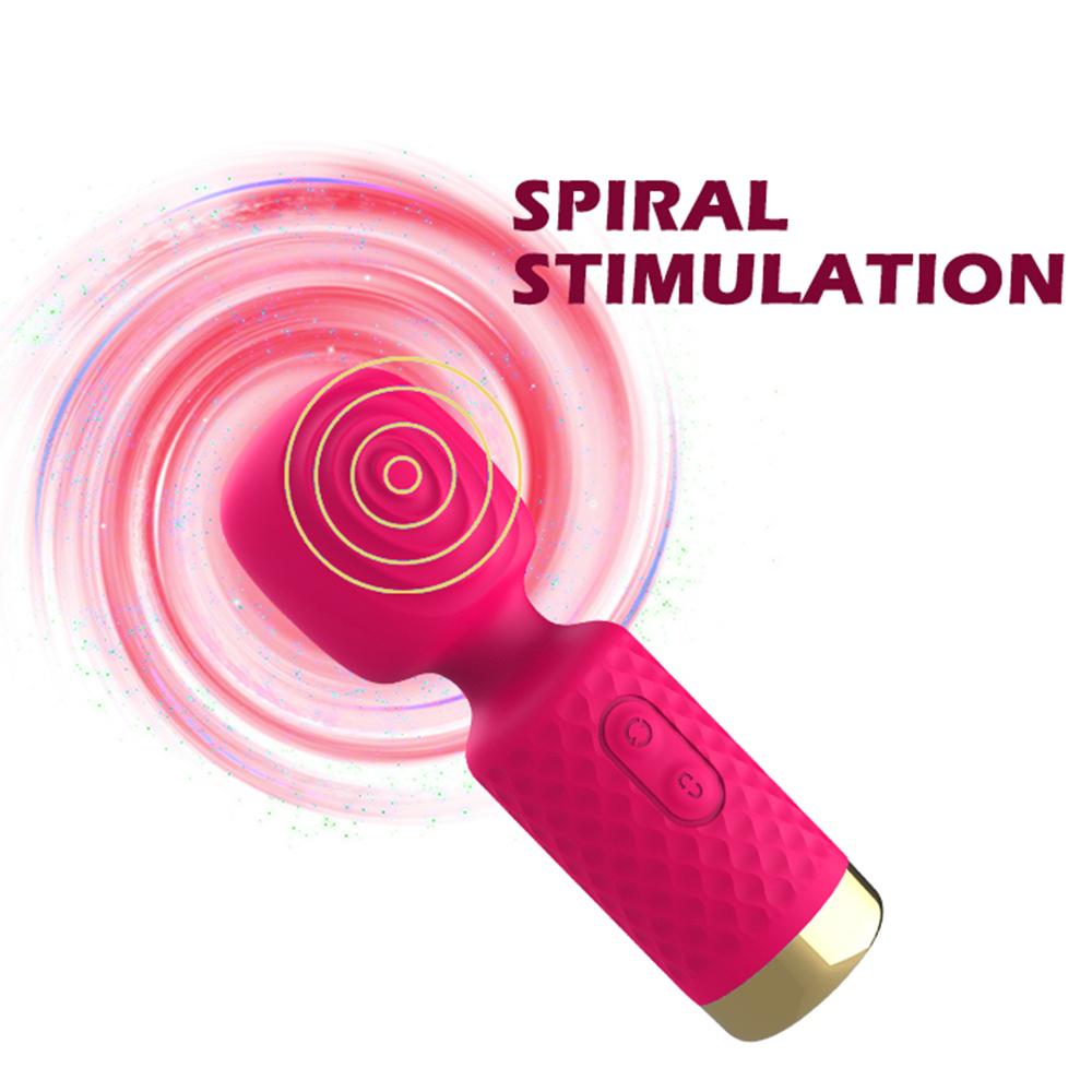 Pink 10 Frequency AV Stick Vibrator for Women Clitoral Stimulation G Spot Massager Adult Sexy Toy Pro Masturbator