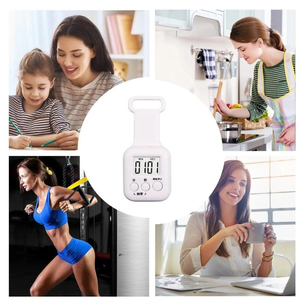 Mini Countdown Klok ABS Studententimer Schattige Kinder Tijdherinnering Kinderen Studie Timen