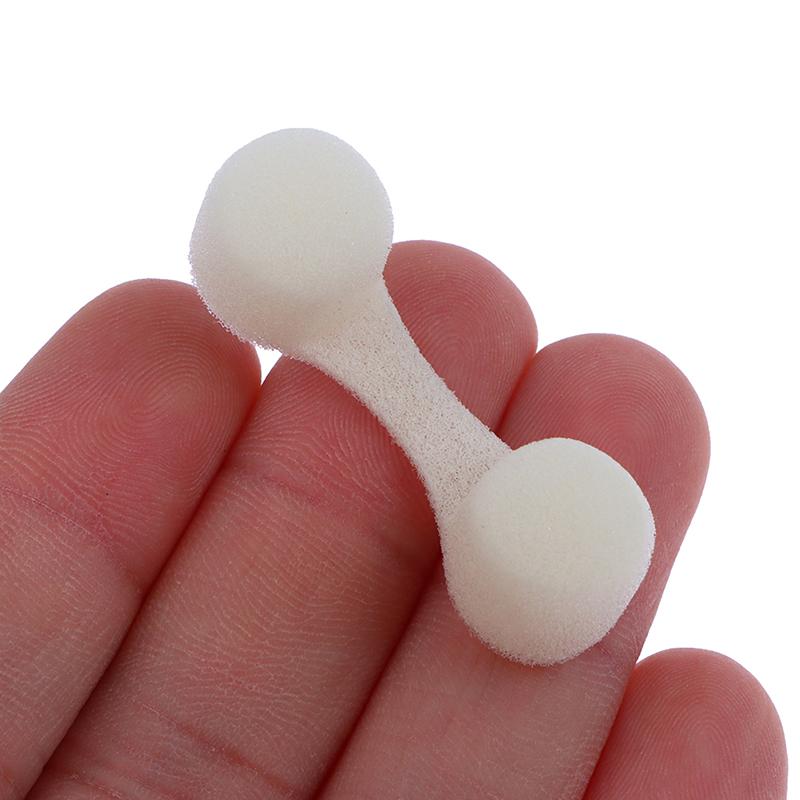 10X Black White Disposable Soft Sponge Nose Nasal Plug Filters For Spray Tanning
