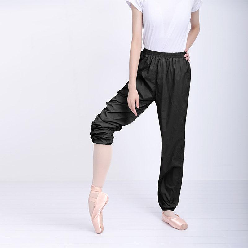 Damen Ballett Tanzhose Elastischer Bund Baggy Sporthose Mädchen Erwachsene Radfahren Jogginghose Hip Hop Trainingsanzughose