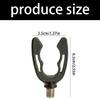 Nylon Fishings Rod Rest Head With Silicone Gasket Fishing Gripper Rest Head Rod Bracket Clip Fishing Accessories