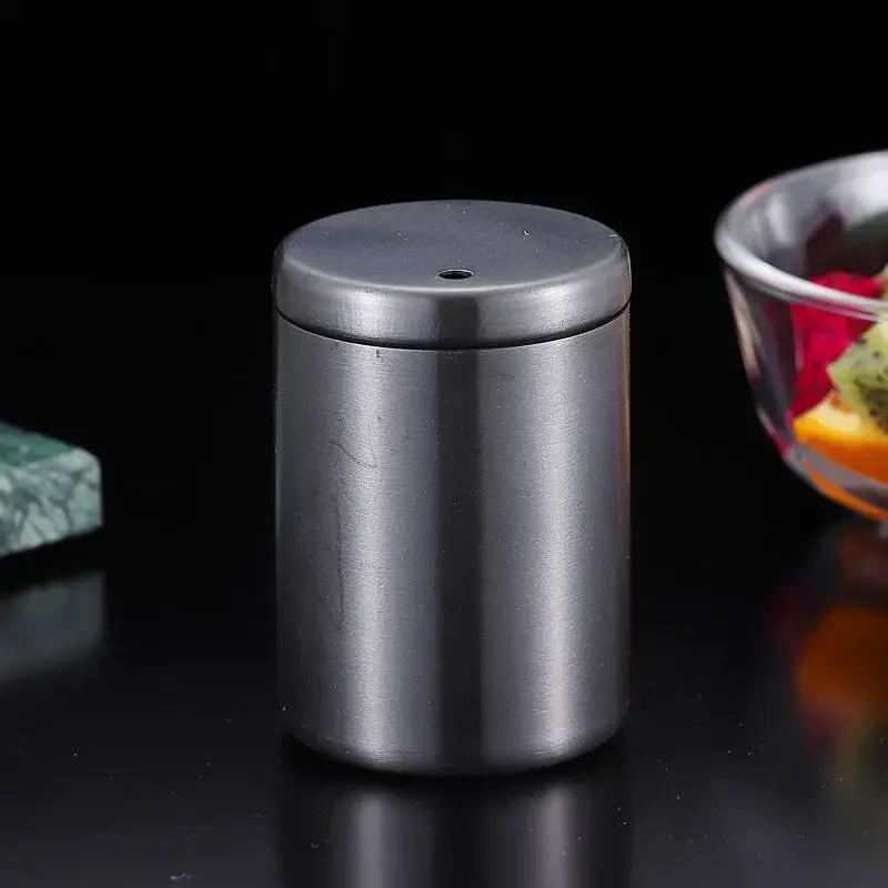 Stainless Steel Toothpick Container Creative Simple Portable Toothpick Container Cotton Toothpick Container Storage Box for Home