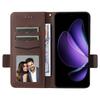 For OPPO Reno 13A 5G Side Buckle Lychee Pattern Wallet Leather Cover for OPPO Reno 13A 5G Purse Magnetic Phone Bags