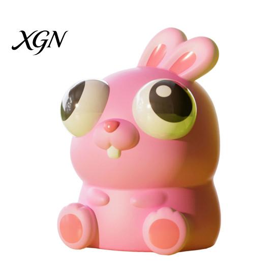 Portable Stress Relief Toy Bubble Animal Squeeze Popping Eyes Rabbit Hand Exercise Anti-Anxiety Frog Sheep Penguin Snail Pinch Desk TPR Reliever