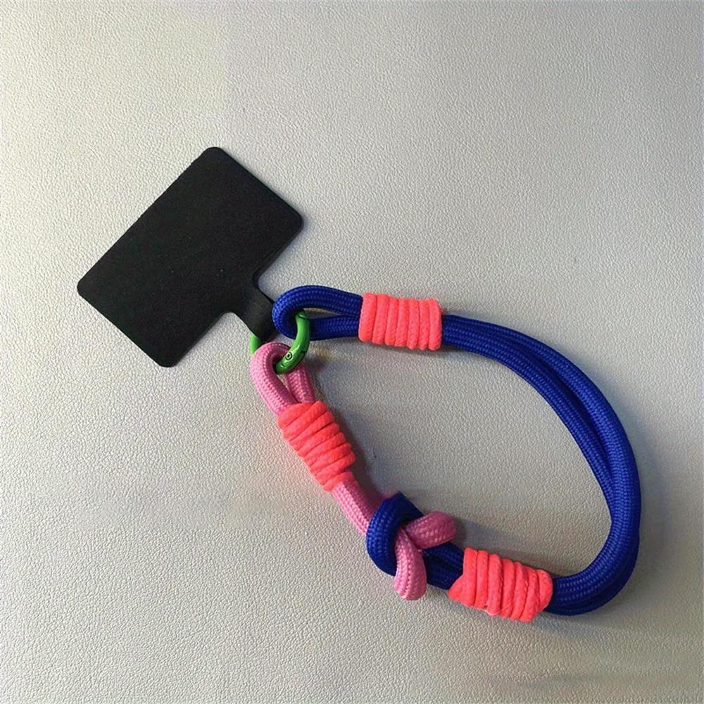 Bracelet anti-perte pour téléphone portable, joli nœud, chaîne pour Flip 4, corde colorée