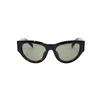 Saint Laurent Interwoven Letters Series Cat Eye Sunglasses Women Sunglasses Tortoise SLM94F-005