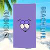 Towelie Print Beach Towel, High Absorbent Quick Dry Microfiber Bath Towel, Ideal Summer Gift for South Park Fans Bath Towel