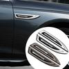 2Pcs 3D Metal Car Wing Right & Left Side Fender Sticker For Mercedes Benz A B R G S M Class AMG GLK GLA W204 W251 W176 W212 W205