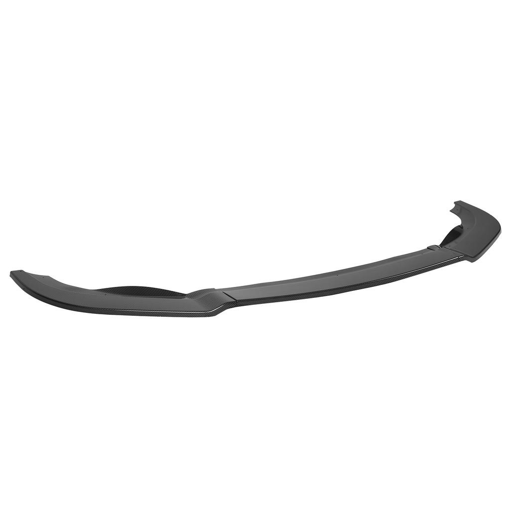 K SEEK DESIGN 3Sections Front Bumper Splitter Lip Replacement for MK6 R R20 20092013(Gloss Black )