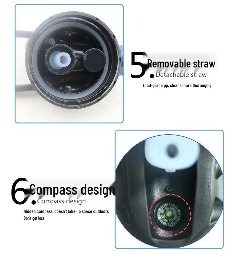 Popular Alkaline Outdoor Water Bottle with Filter