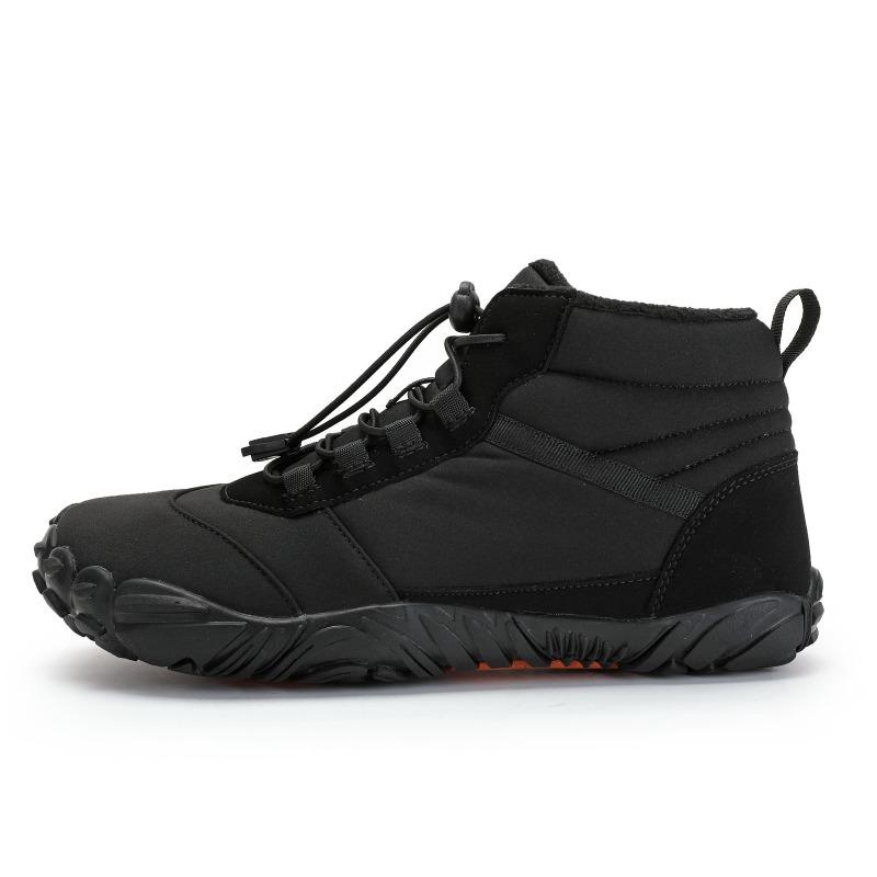 Outdoor snow boots men s short and medium anti-splashing casual boots thickened warm fur integrated men s shoes Northeast China 37