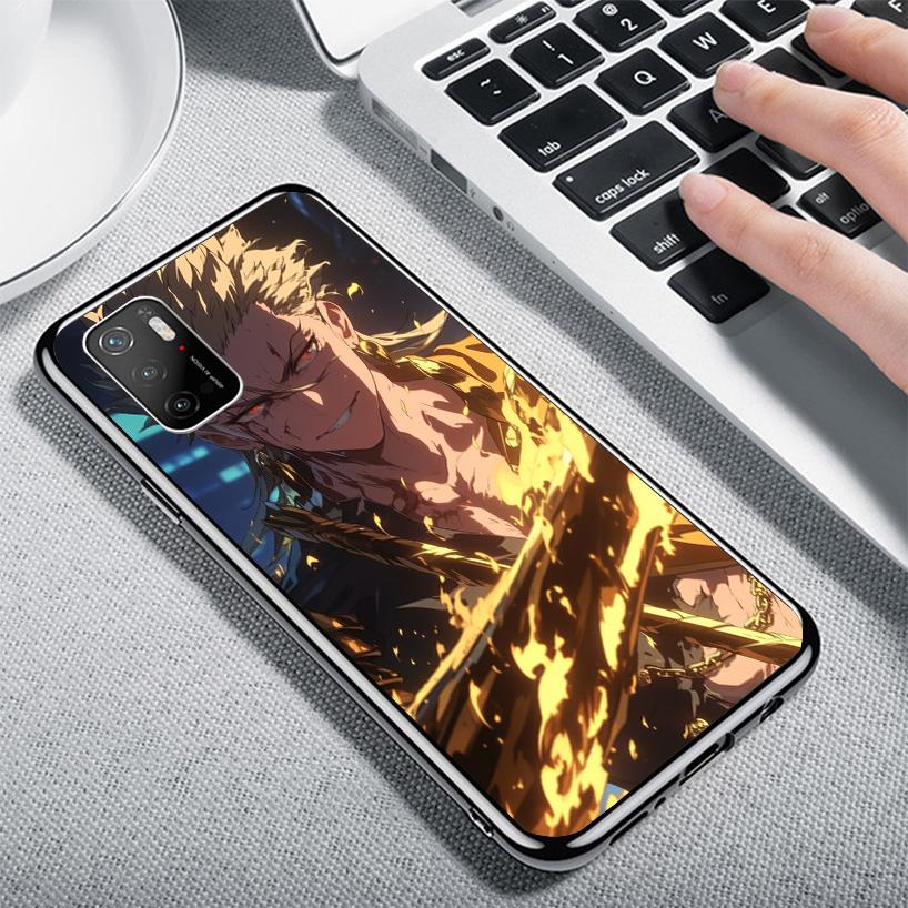 Fate Zero Stay Night Gilgamesh Phone Case For Xiaomi Poco X7 X6 X5 Pro F7 Ultra Redmi 15C 15 13 13C 12 12C 10 10A 10C 9 9A 9C 9T