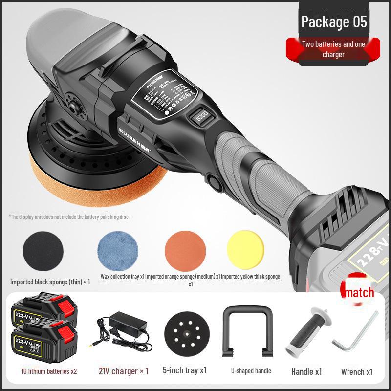 DA15 Brushless Cordless Car Polishing & Waxing Machine
